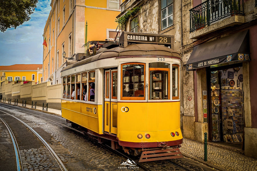 Die gelben Straßenbahnen von Lissabon – Fotoreise Frank Kunath